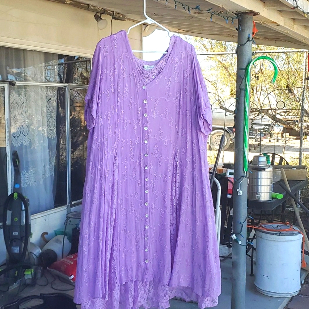 Touch of class lavender dress plus size up to 3X